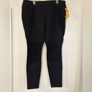 Carhartt Women’s Midweight Utility Leggings w/ pockets. Size XXL Tall. Black.